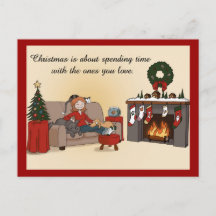 Christmas with Loved Ones Cartoony