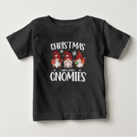 Christmas With My Gnomies Buffalo Red Plaid Gnome