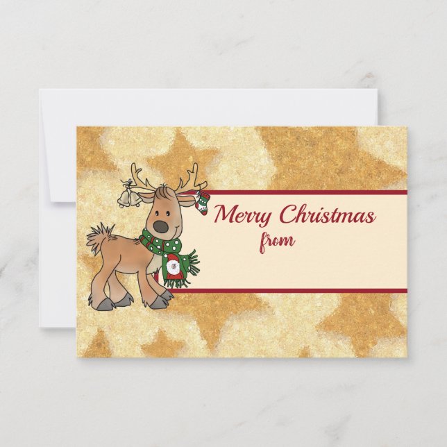 Christmas with Ren RSVP Card (Front)
