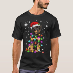 Christmas With Rottweiler Dog Essential T-Shirt