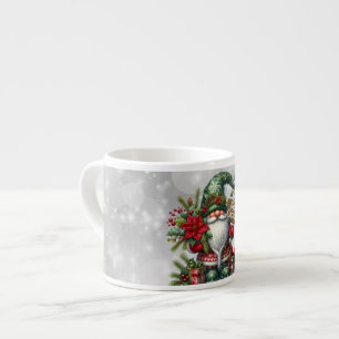 Christmas with Santa Espresso Cup