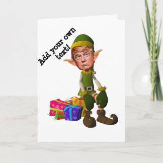 Christmas with Trump's Lutin Holiday Card