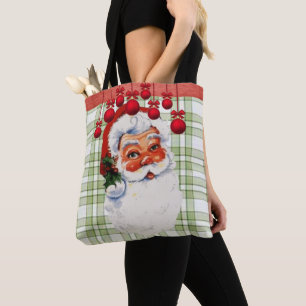 Christmas Women's Tote Bags, Santa
