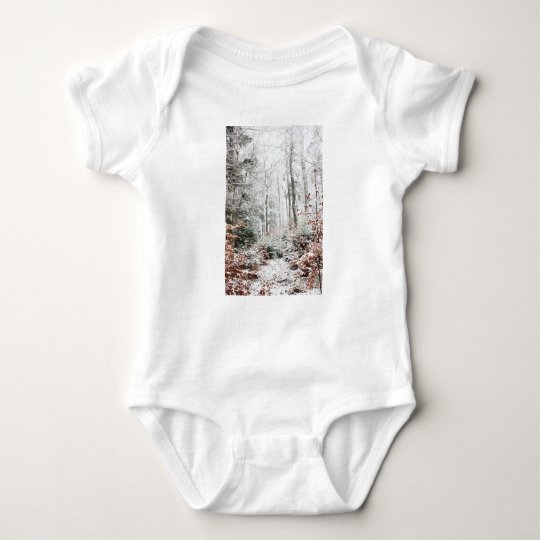 Christmas Woodland Baby Bodysuit