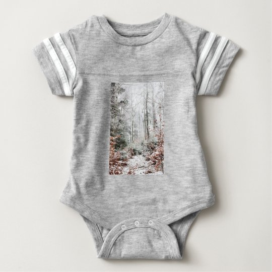 Christmas Woodland Baby Bodysuit
