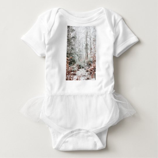 Christmas Woodland Baby Bodysuit