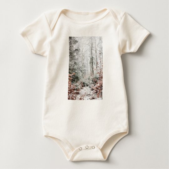 Christmas Woodland Baby Bodysuit