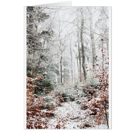 Christmas Woodland Card