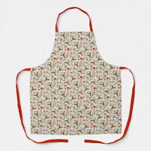 Christmas Woodlands All-Over Print Apron