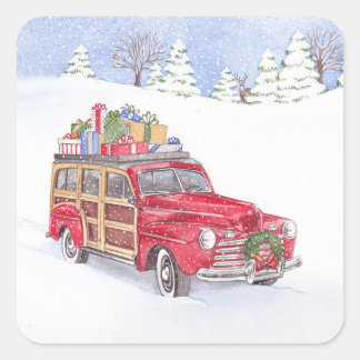 Christmas Woody sticker