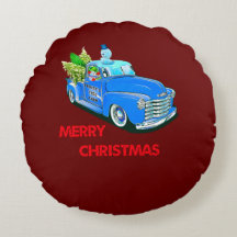 Christmas Woody Truck