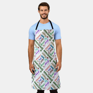 Christmas Word Art Apron