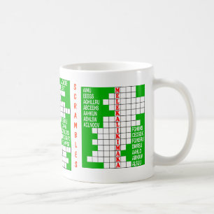 Christmas Word Scrambles Coffee Mug