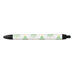 Christmas Words Christmas Tree Black Ink Pen