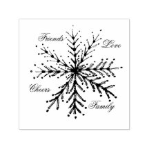 Christmas Words Self Inking Stamp