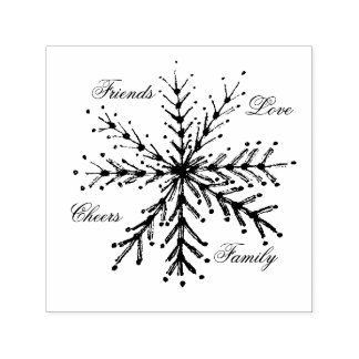 Christmas Words Self Inking Stamp