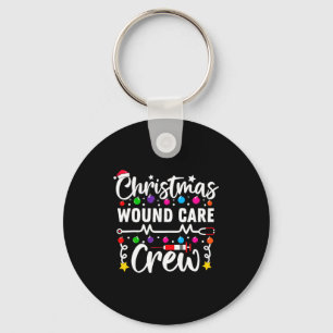 Christmas Wound Care Crew Nurse Xmas Nursing Rn Lp Keychain