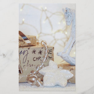 Christmas Wrapped Parcels Stationery