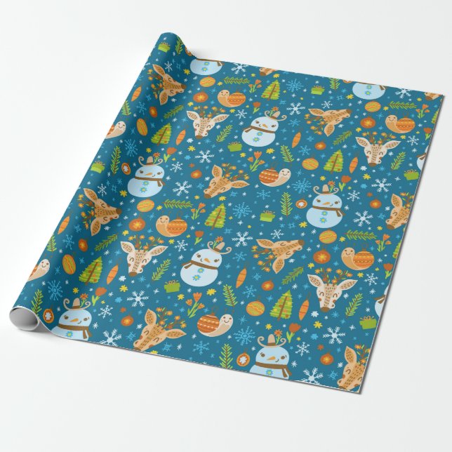 Christmas Wrapping Paper (Unrolled)