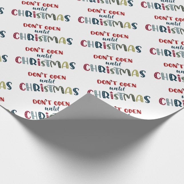 Christmas Wrapping Paper (Corner)