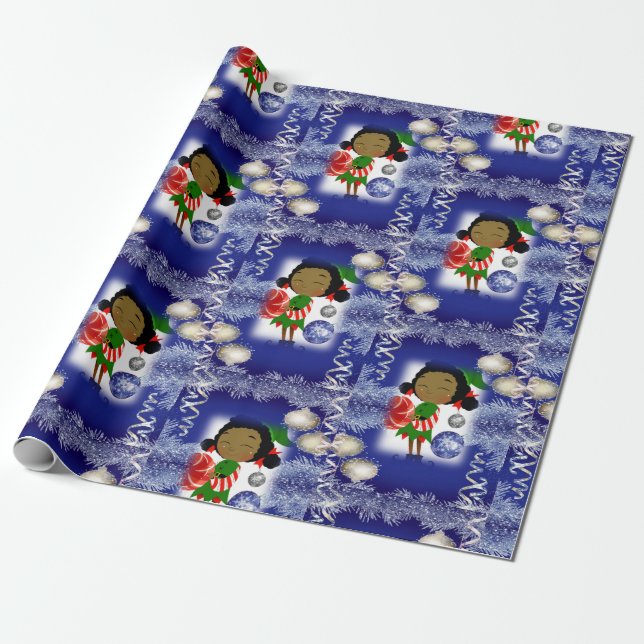 Christmas Wrapping Paper (Unrolled)