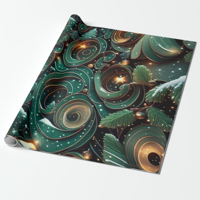 Christmas Wrapping Paper (Unrolled)