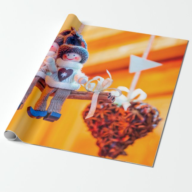 Christmas Wrapping Paper (Unrolled)