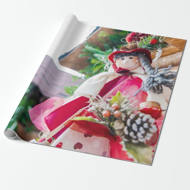 Christmas Wrapping Paper (Unrolled)