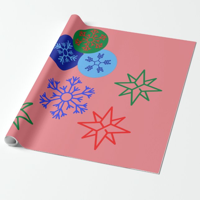 Christmas  wrapping paper (Unrolled)