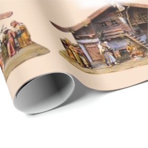 Christmas Wrapping Paper Baby Jesus