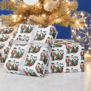 Christmas wrapping paper, Camo Christmas Wrapping Paper