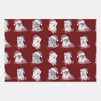 christmas wrapping paper for animal lovers