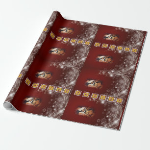 Christmas Wrapping Paper Jesus Christ