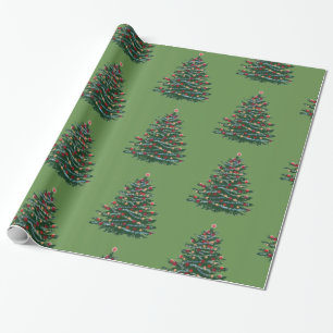 Christmas Wrapping Paper New Year