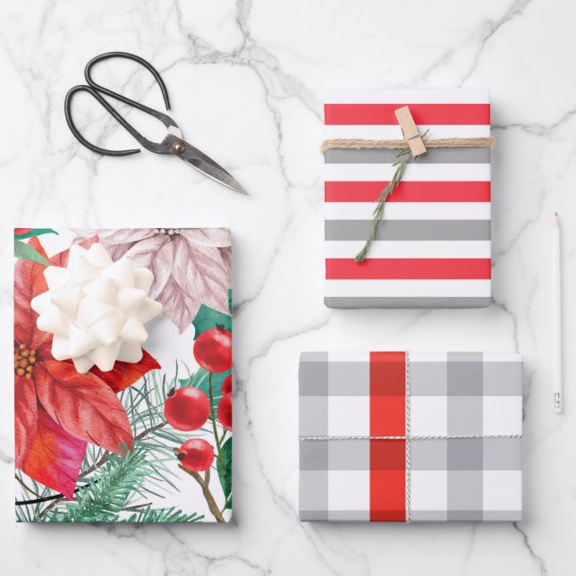 Christmas Wrapping Paper Sheet (Front)