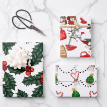 Christmas Wrapping Paper Sheets