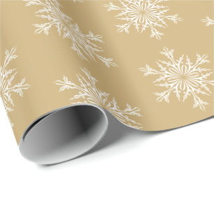 Christmas Wrapping Paper-Snowflakes Paper