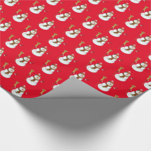 Christmas Wrapping Paper-Snowman Wrapping Paper