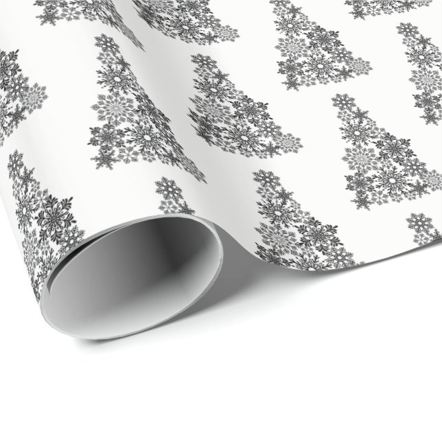 Christmas Wrapping Paper-Trees Wrapping Paper (Roll Corner)