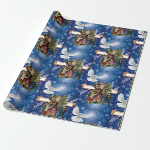 Christmas Wrapping Paper Vintage
