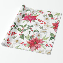 Christmas wrapping papper (White)
