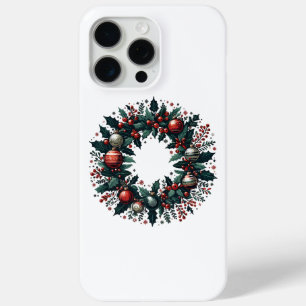 Christmas Wreath iPhone 15 Pro Max Case