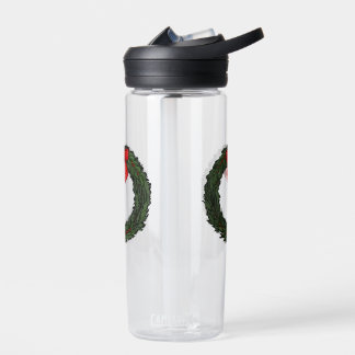 Christmas Wreath Classic Water Bottle