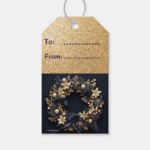 Christmas Wreath Gift Tag