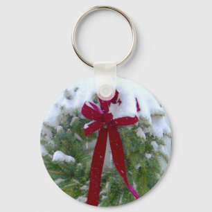 Christmas Wreath Keychain