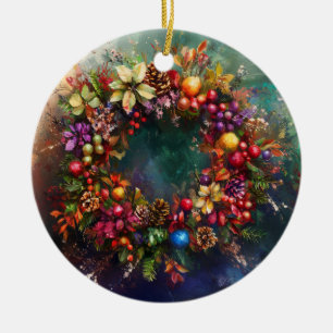 Christmas Wreath Ornament