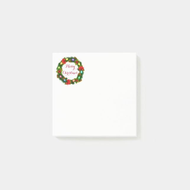 Christmas Wreath Post-it-Notes Post-it Notes (Front)