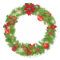 Christmas Wreath Sticker
