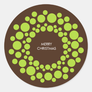 Christmas Wreath Sticker