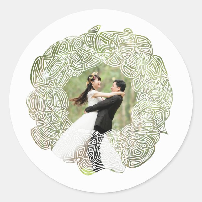 Christmas Wreath Stickers (Front)